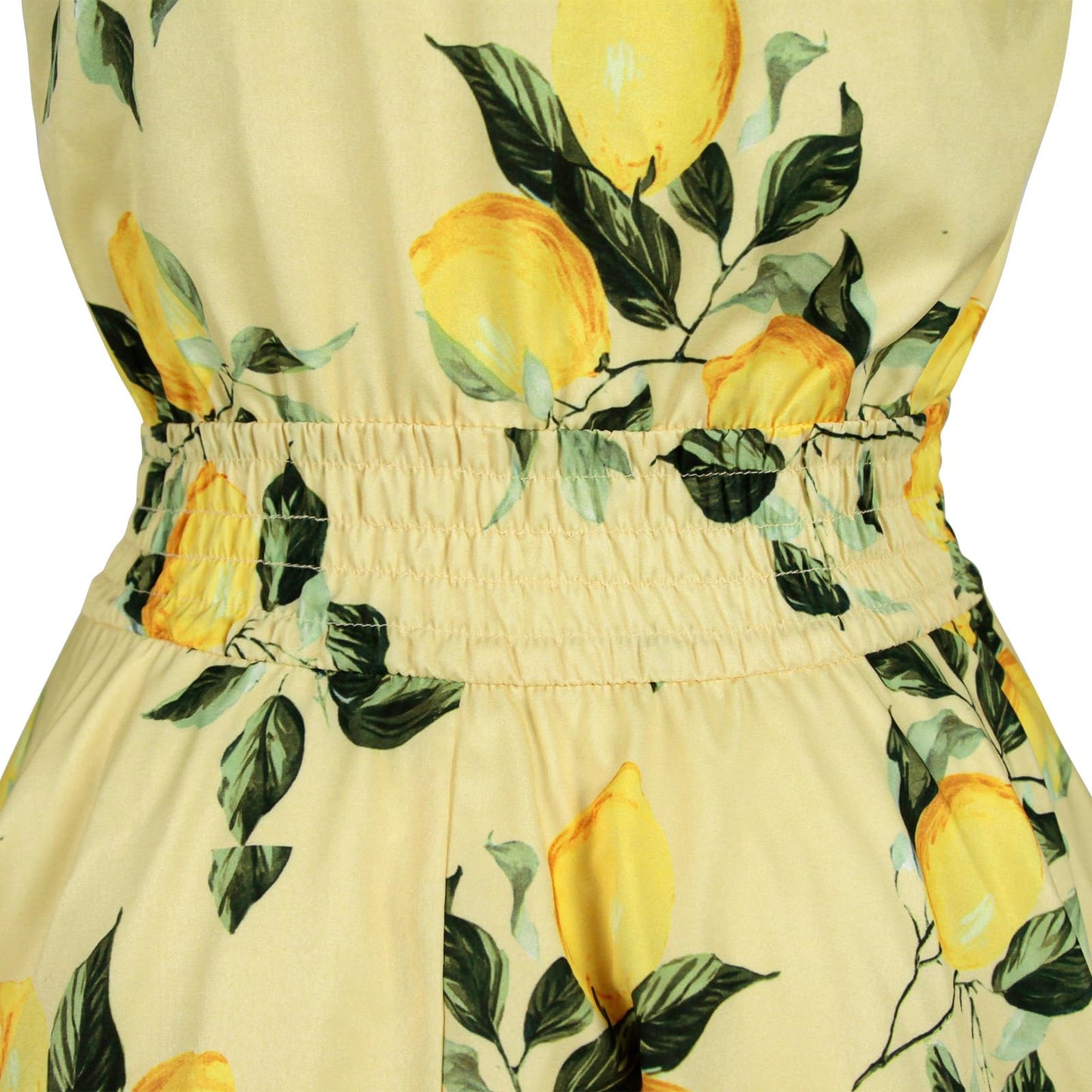 HIGAKI Women's 1950s Dress Tea Party V-Neck Sleeveless Dress