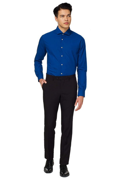 Opposuits Men's Shirt - Party and Casual Wear- Long Sleeved Button Down Dress Shirt - Slim Fit