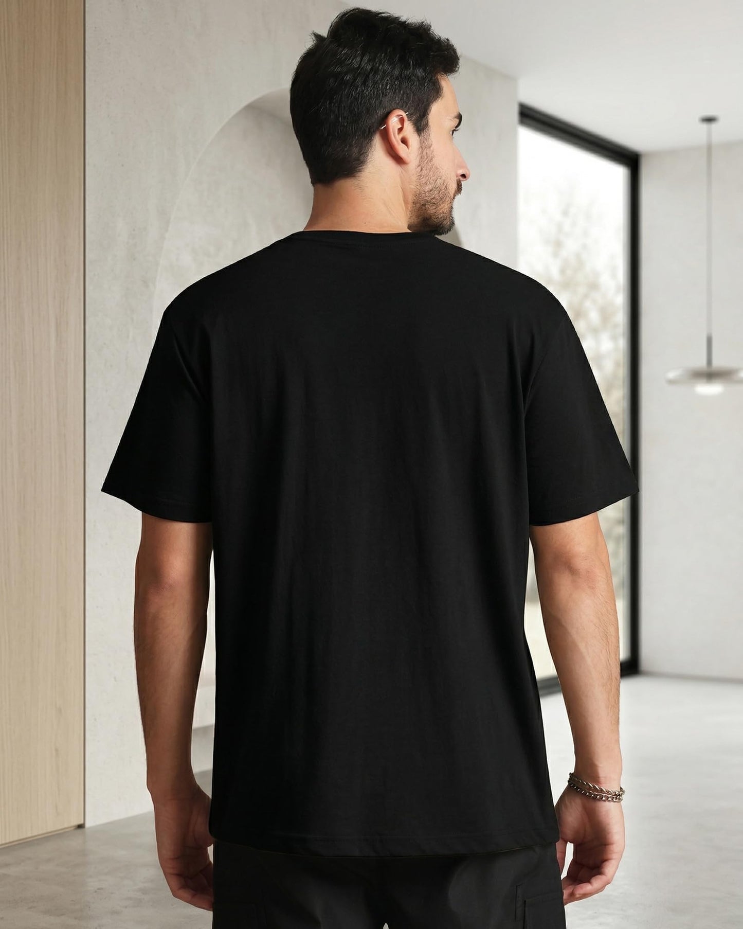 Aiyino Mens Cotton Christian Cross Graphic T Shirt Minimal Faith Casual Crew Neck Tee for Church
