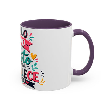 Coffee Mug - "Todo lo puedo en Cristo que me fortalece" (Filipenses 4:13)