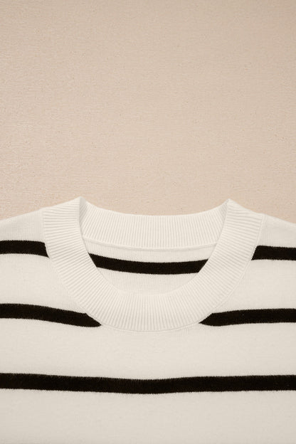 Alayna Crewneck Short Sleeve Sweater