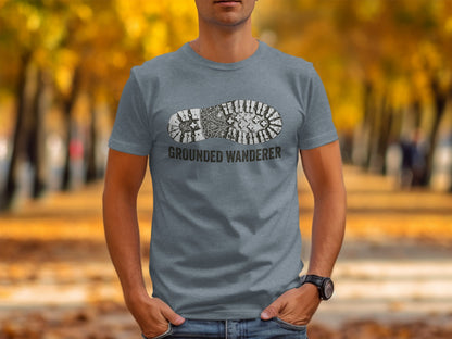 Grounded Wanderer Boot Print - Vintage Outdoor Apparel
