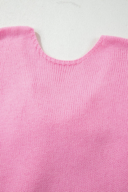 Olivia Backless Bubble Sleeve Sweater