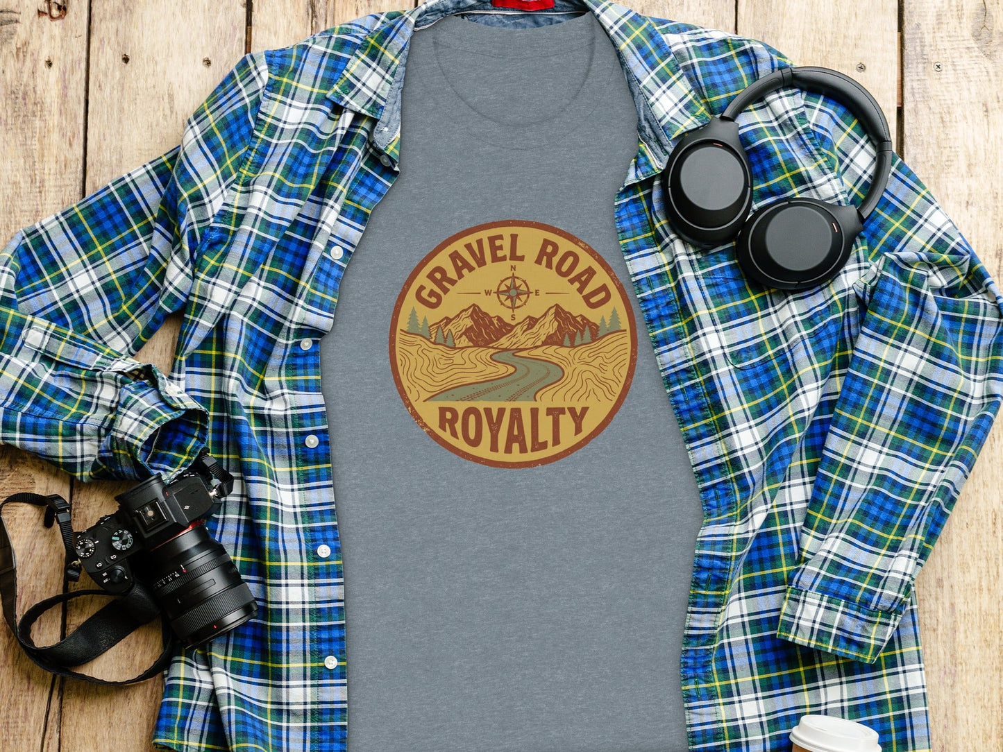 Gravel Road Royalty Adventure Tee - Vintage Outdoor Apparel