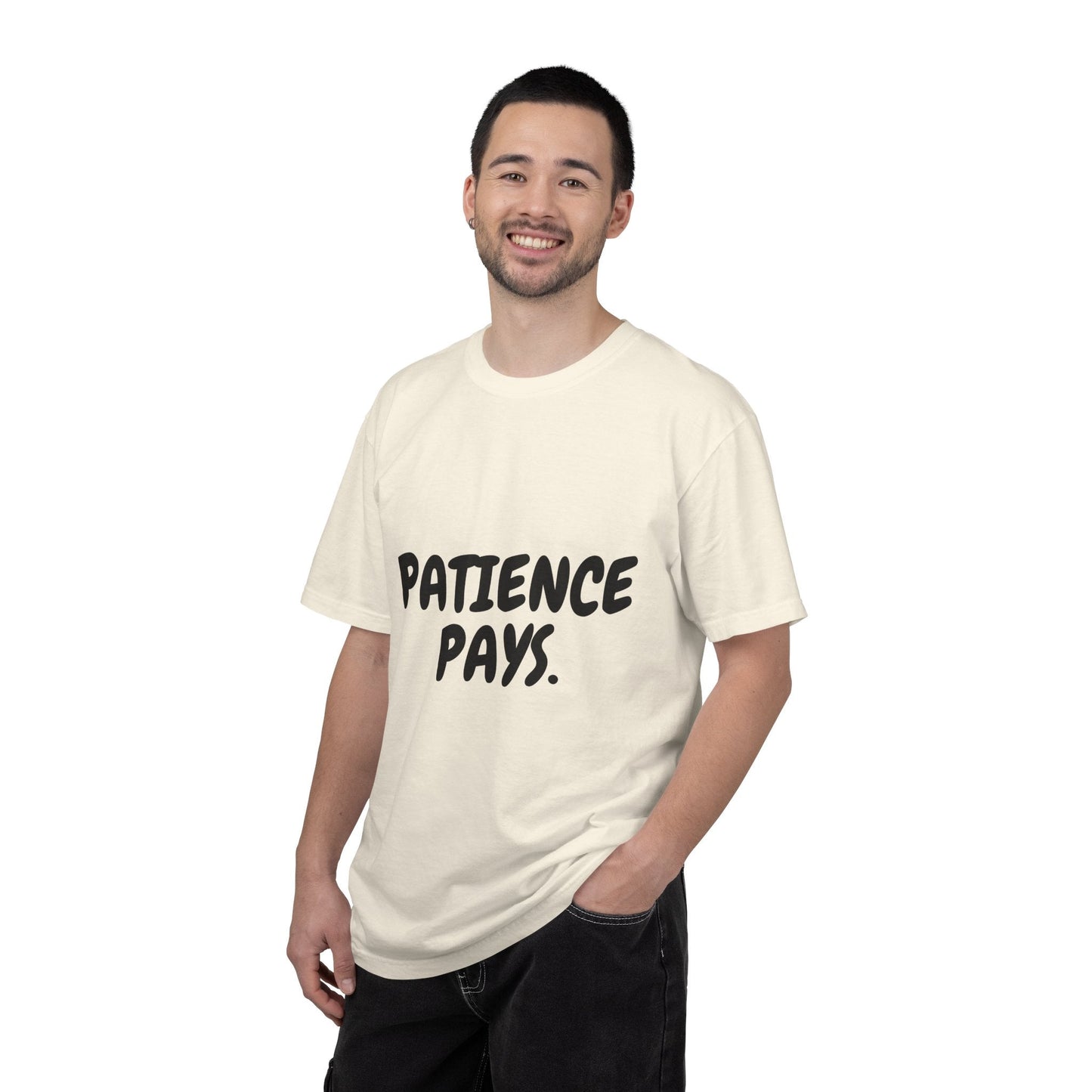 Patience Pays T‑Shirt — Inspirational Graphic Tee