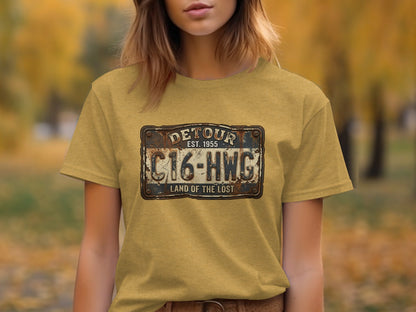 Land of the Lost Detour Plate: The Explorer's Adventure Tee