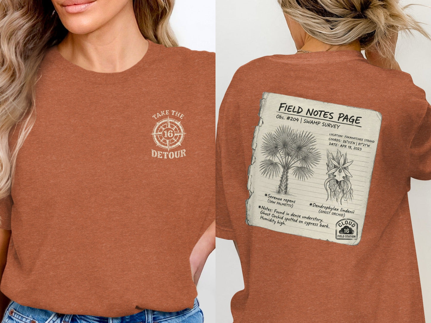 Field Notes: Ghost Orchid & Palmetto T-Shirt