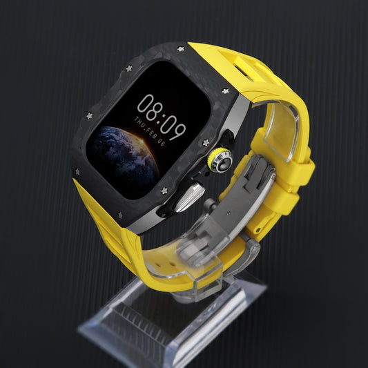 Luxury Mod Kit for Apple Watch 10/11 (42/46mm) - Silver Edition