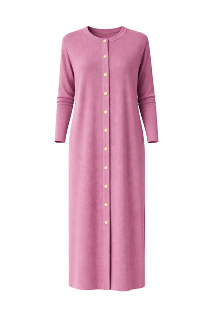 Button Down Lounge Dress