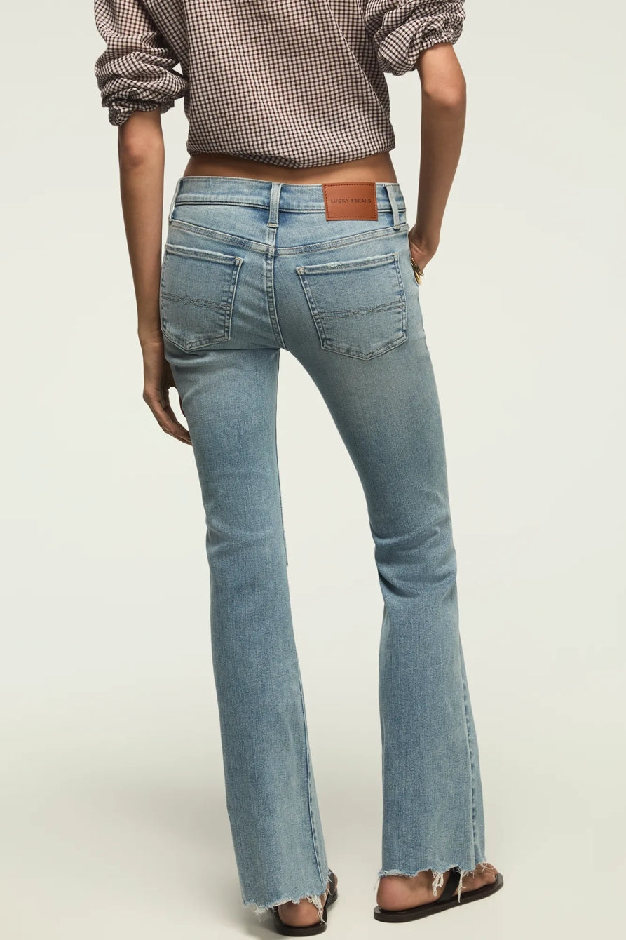 [7W15705-440] WOMENS LUCKY BRAND MID RISE SWEET FLARE - CAPSIZE DEST