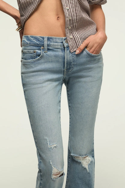 [7W15705-440] WOMENS LUCKY BRAND MID RISE SWEET FLARE - CAPSIZE DEST