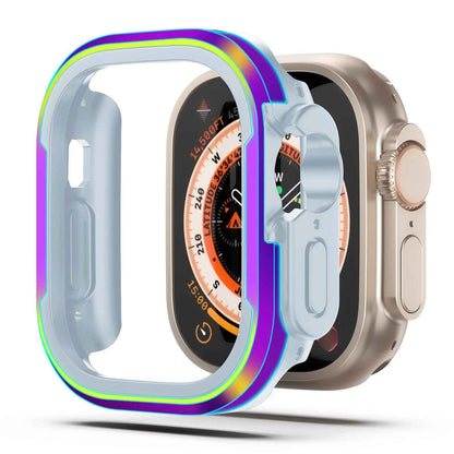 Aluminum Alloy Case for Apple Watch ultra 1-2-3 Series 9 8 7 6 5 4 3 2 1 SE