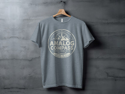 Analog Compass Heritage: The Explorer's Adventure Tee