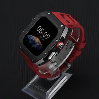 Luxury Mod Kit for Apple Watch 10/11 (42/46mm) - Silver Edition