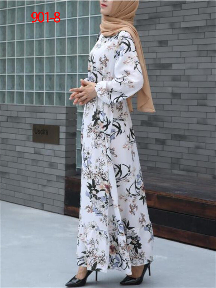 Women's Figure-flattering Floral A-line Skirt
