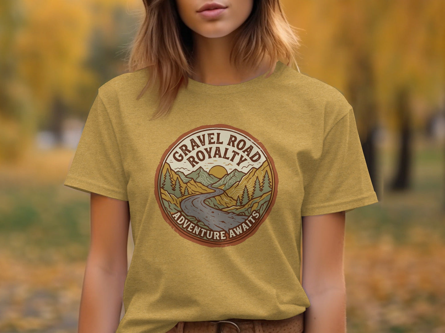 Gravel Road Royalty Vintage Adventure Tee: Backcountry Outpost Shirt