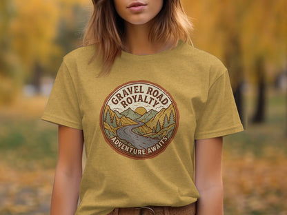 Gravel Road Royalty Vintage Adventure Tee: Backcountry Outpost Shirt