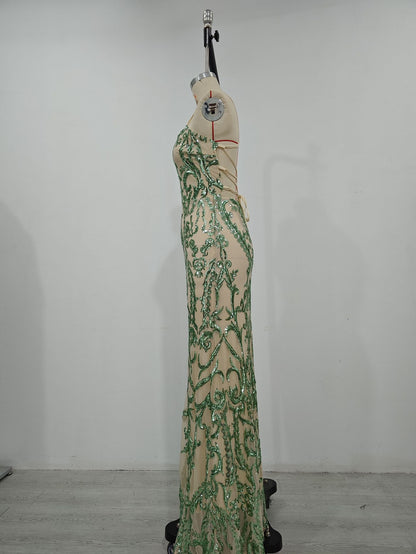 Fashion Personality Sequin Female Sequins Dress