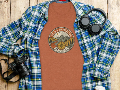 Rugged Wild & Unfiltered Explorer Wilderness Shirt