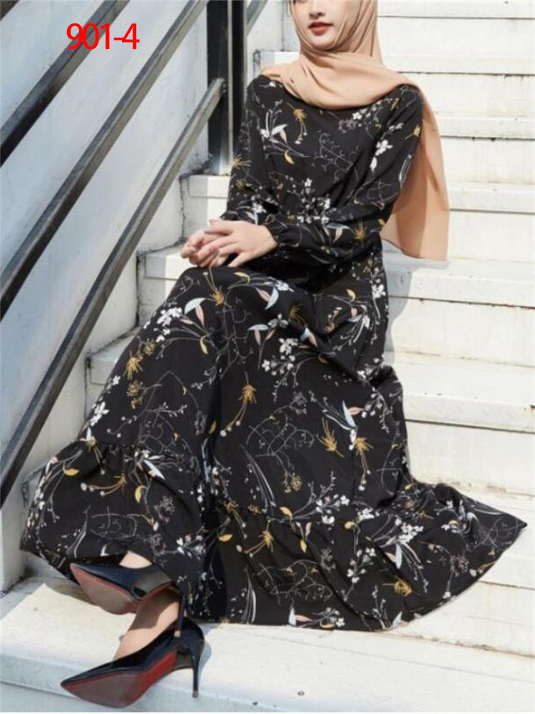 Women's Figure-flattering Floral A-line Skirt