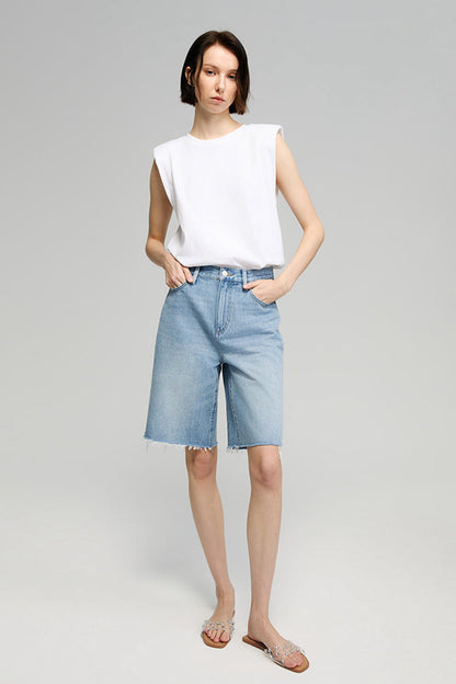 Coastal Breeze 90's Bermuda Shorts HJ807