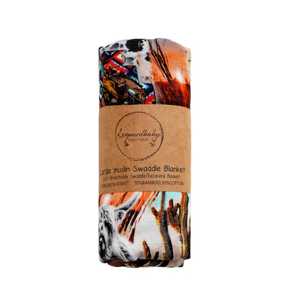 Western Muslin swaddle