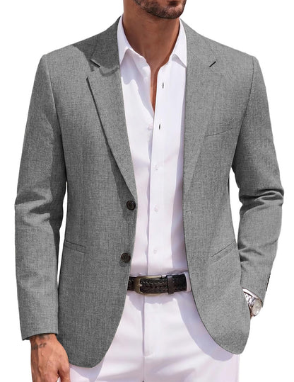COOFANDY Men's Blazer Casual Two Buttons Sport Coats Lightweight Suit Jacket