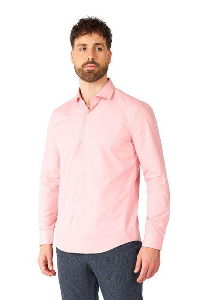 Opposuits Men's Shirt - Party and Casual Wear- Long Sleeved Button Down Dress Shirt - Slim Fit