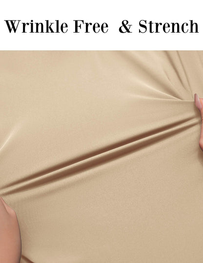 COOFANDY Stretch Mens Dress Shirts Wrinkle Free Long Sleeve Dress Shirt Muscle Fit Button Down Shirt