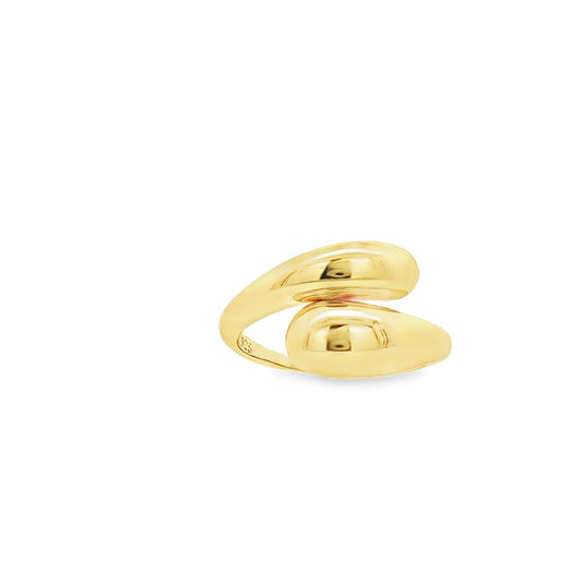 Millennium Ring in Gold – 18K Gold Plated Sterling Silver Statement Ring