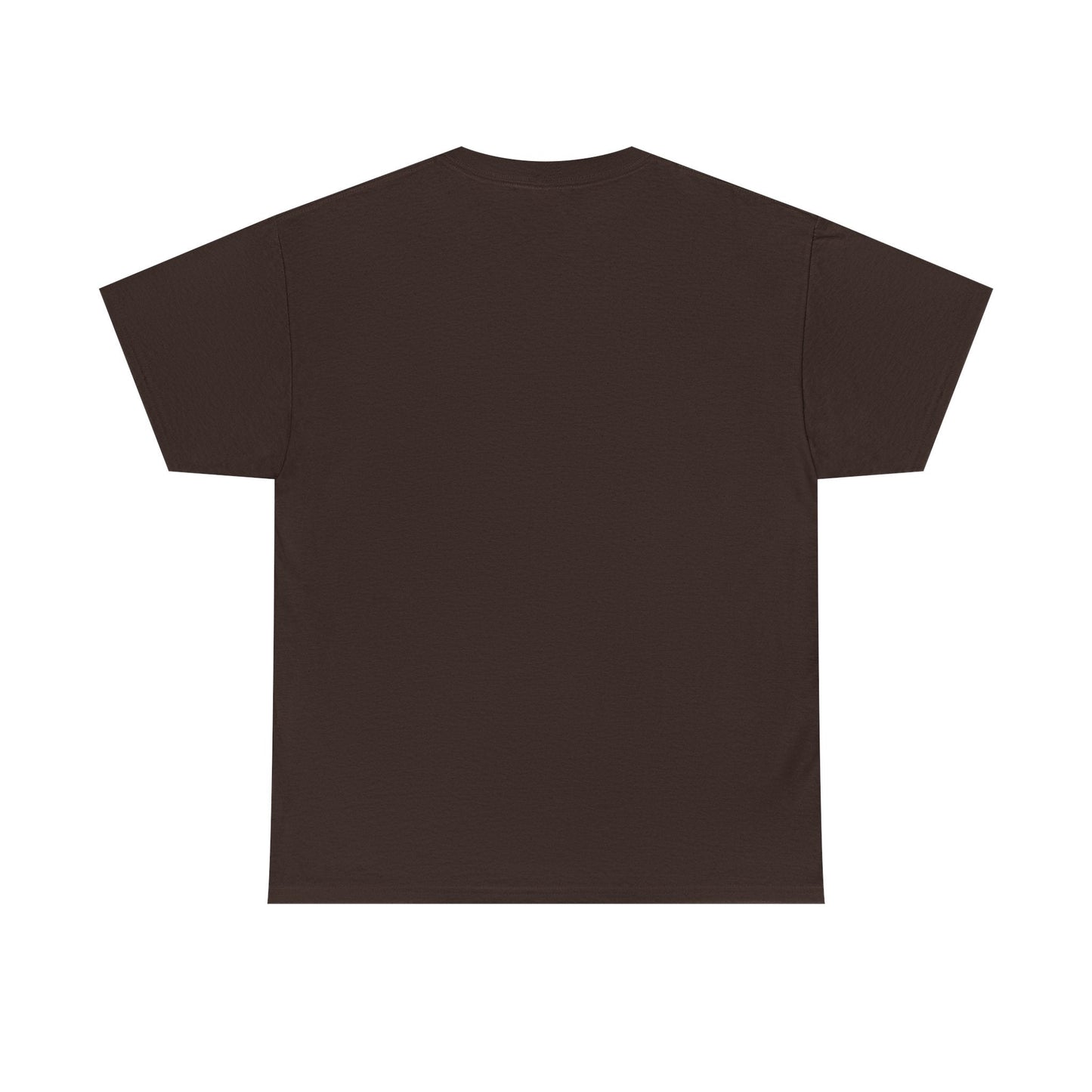 T-Shirt — Red Dollar Sign Statue Graphic Tee