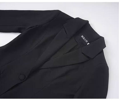 Women's Design Sense Niche Temperament Lightly Mature Adult Lady Like Woman King-size Coat See size chart under “more details”