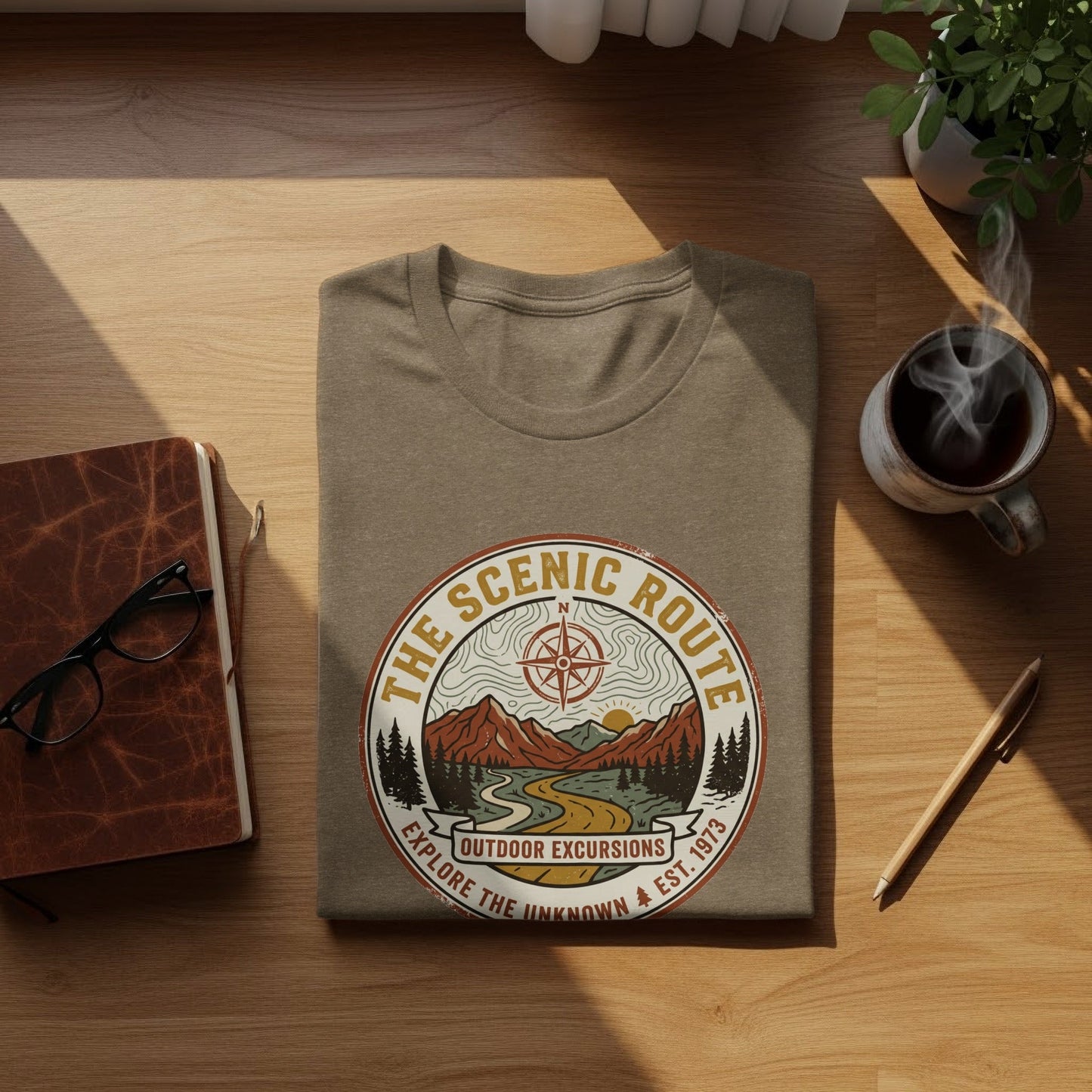 Heritage Scenic Route Vintage Explorer Tee Nomad Tee