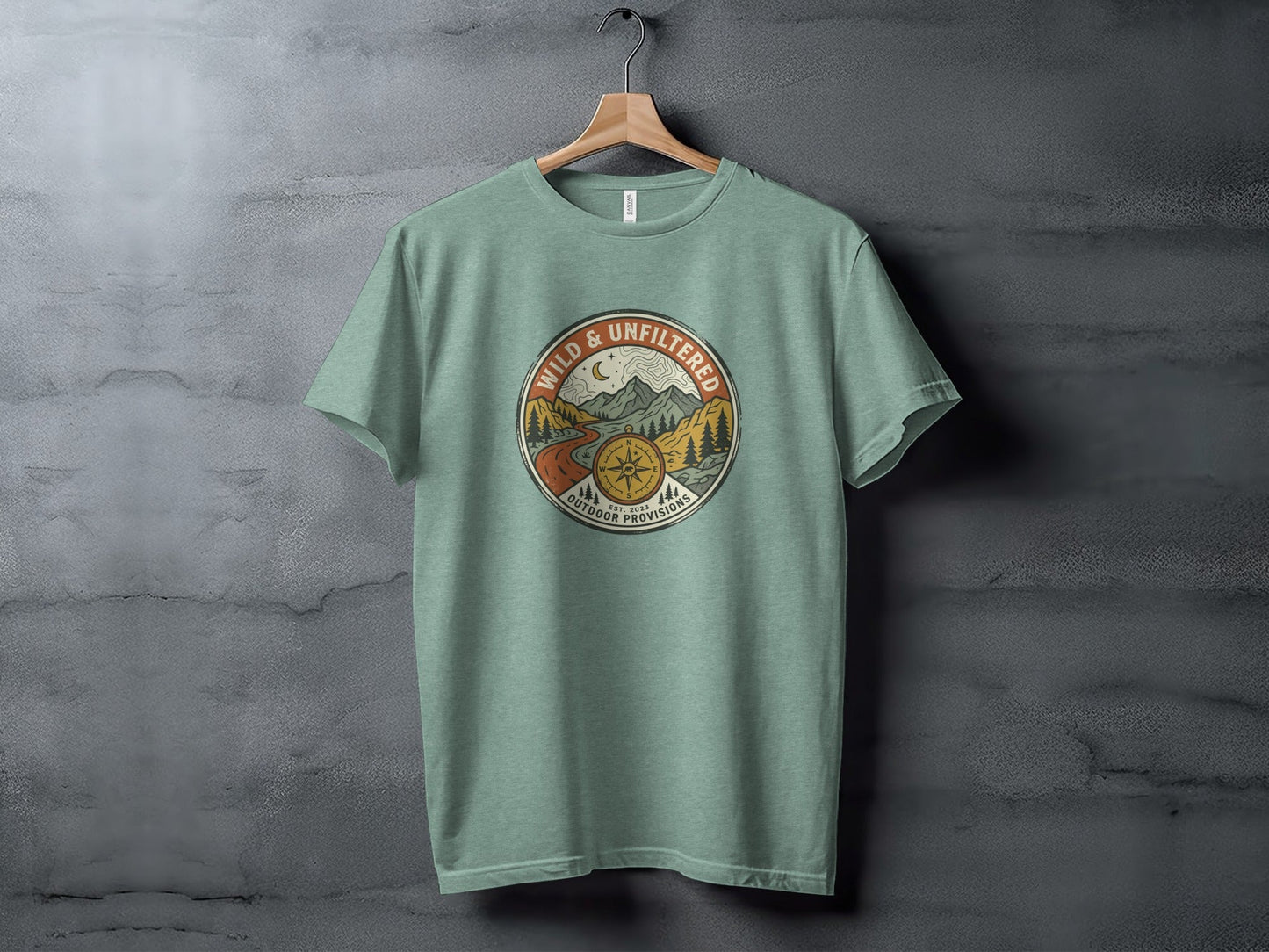 Rugged Wild & Unfiltered Explorer Wilderness Shirt
