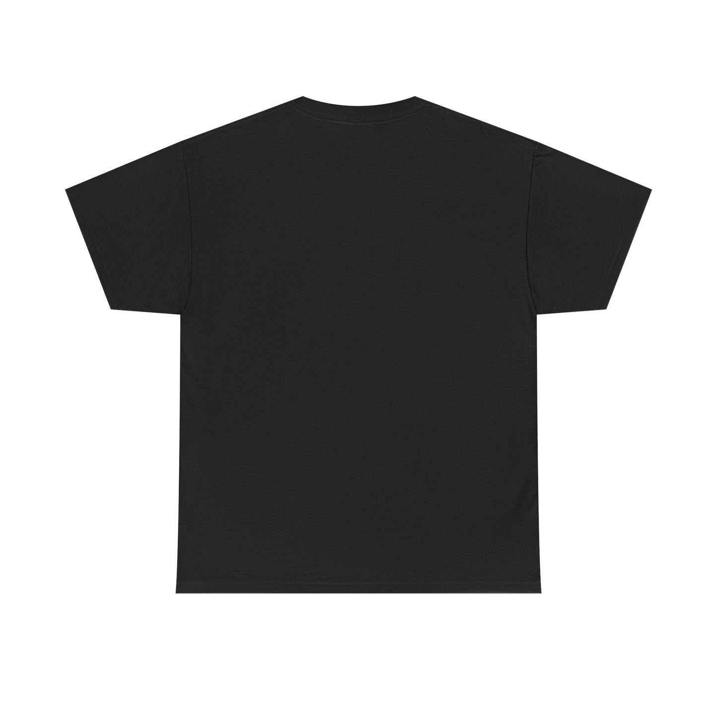 T-Shirt — Red Dollar Sign Statue Graphic Tee