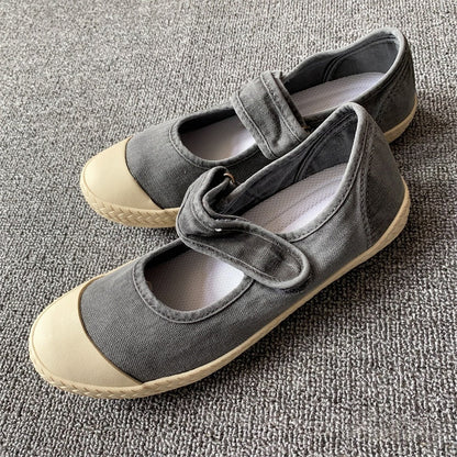 Women's Ethnic Style Slip-On Loafers – Cotton Flat Casual Shoes