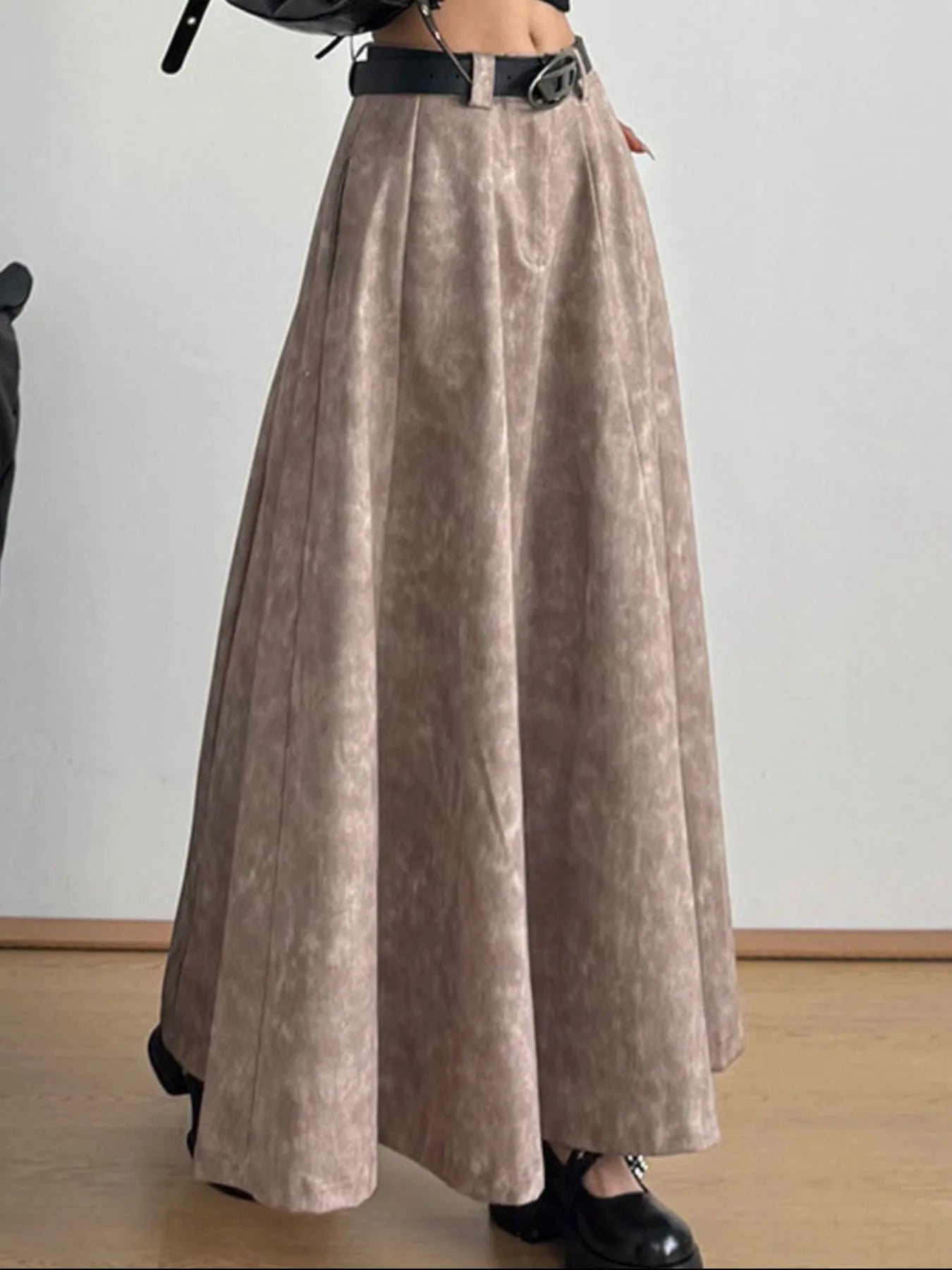 A-Line Maxi Skirt See size chart under “more details”