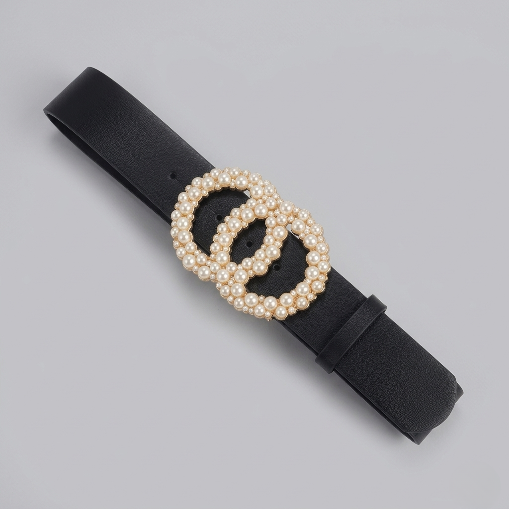 Pearl Double O Ring Belt