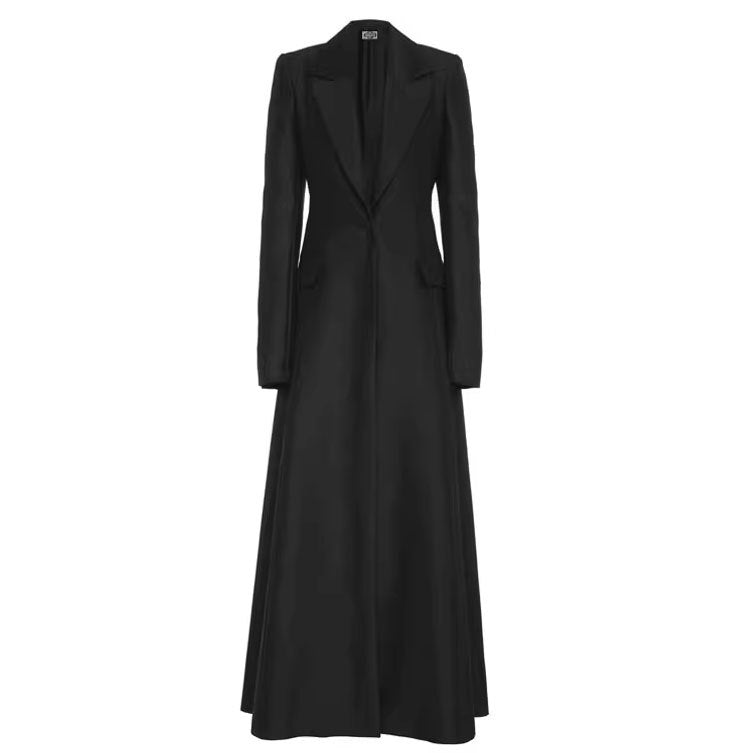 Women's Design Sense Niche Temperament Lightly Mature Adult Lady Like Woman King-size Coat See size chart under “more details”