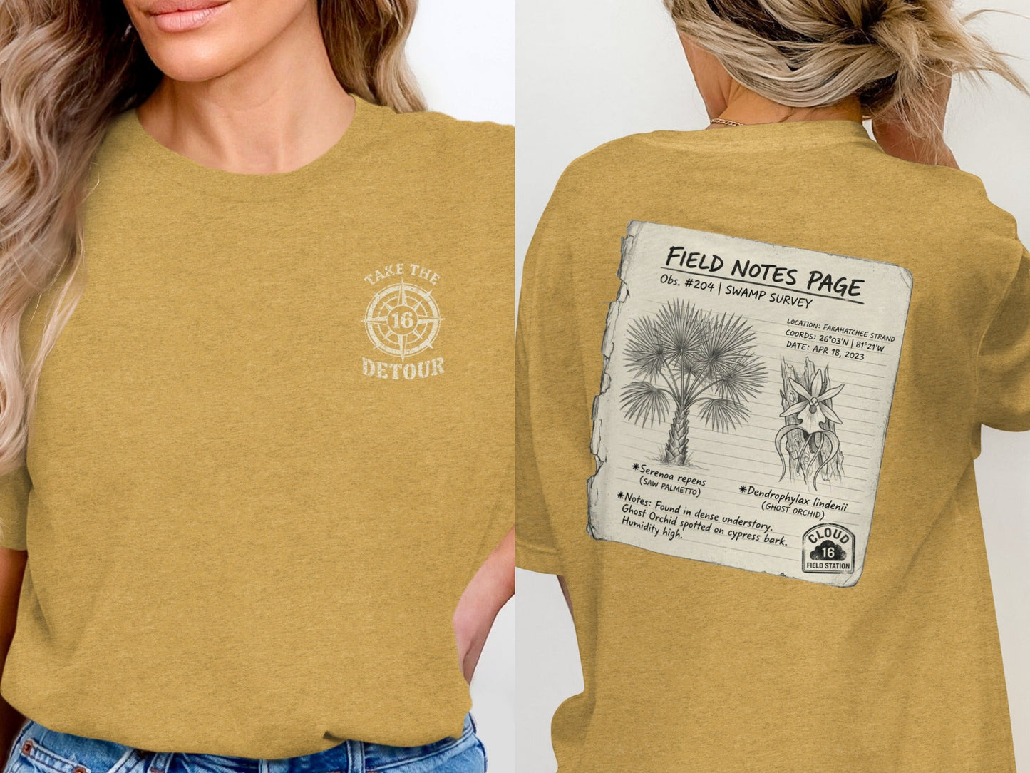 Field Notes: Ghost Orchid & Palmetto T-Shirt