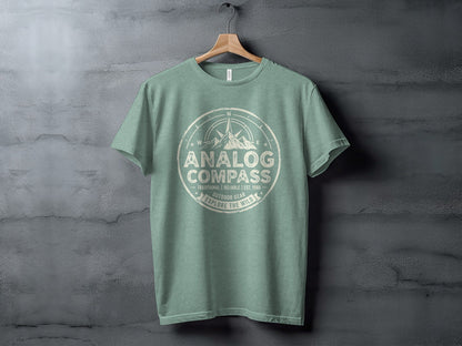 Analog Compass Heritage: The Explorer's Adventure Tee