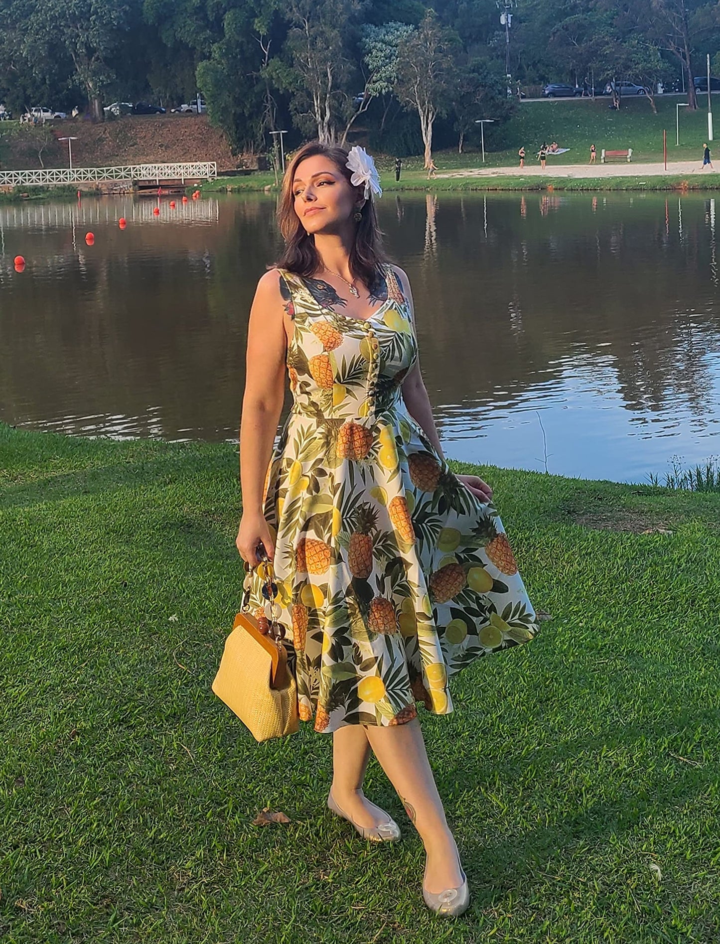Belle Poque 1950s Vintage Dress for Women Sleeveless Homecoming Dresses Cocktail Party A-Line Summer Dress