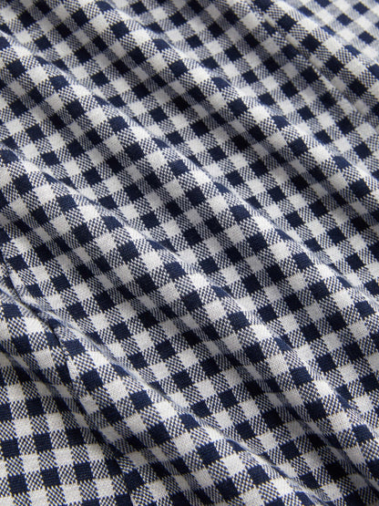 CIDER Womens Summer Gingham Dress Plaid Tie Spaghetti Strap Sleeveless Lace Trim Cute A Line Casual Mini Dresses Sundress
