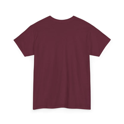 T-Shirt — Red Dollar Sign Statue Graphic Tee