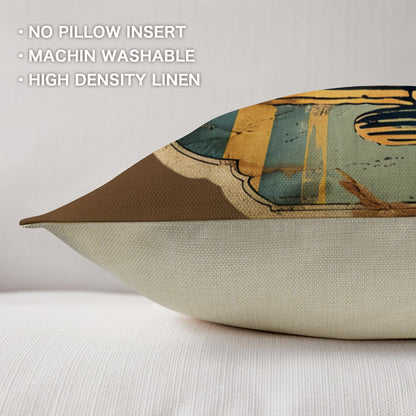 Baha Ranch Southwestern Desert Pillow Case Made in America