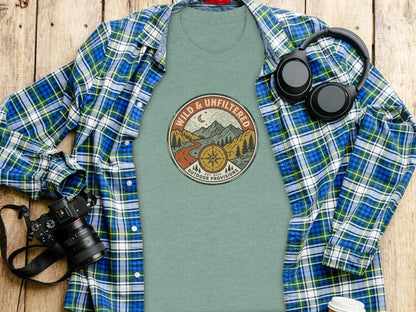 Rugged Wild & Unfiltered Explorer Wilderness Shirt