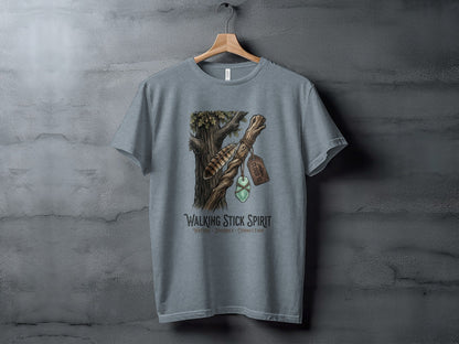 Heritage Walking Stick Spirit: Journey Nomad Tee
