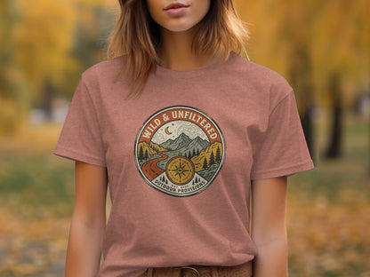 Rugged Wild & Unfiltered Explorer Wilderness Shirt