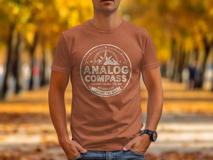 Analog Compass Heritage: The Explorer's Adventure Tee