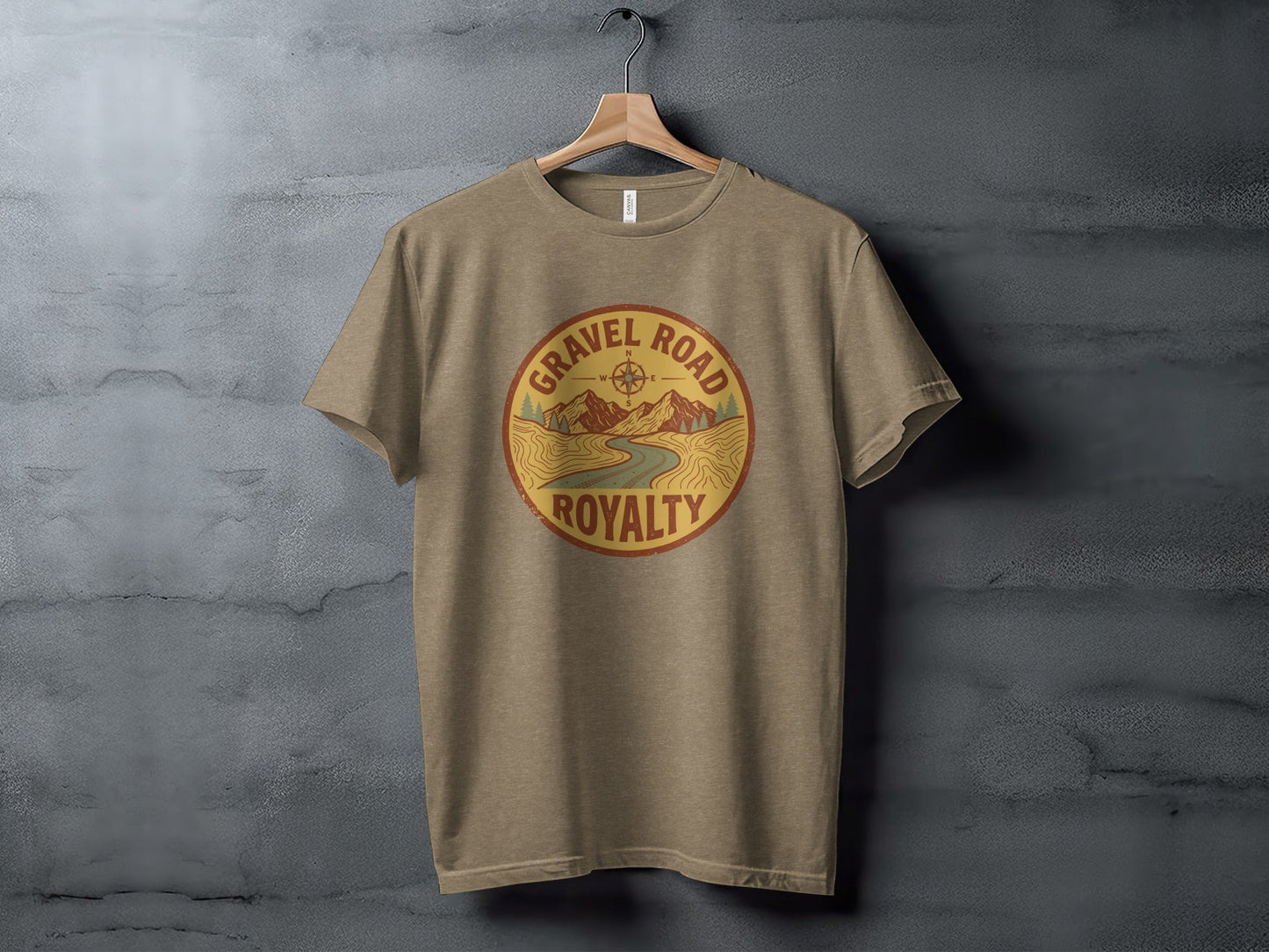 Gravel Road Royalty Adventure Tee - Vintage Outdoor Apparel